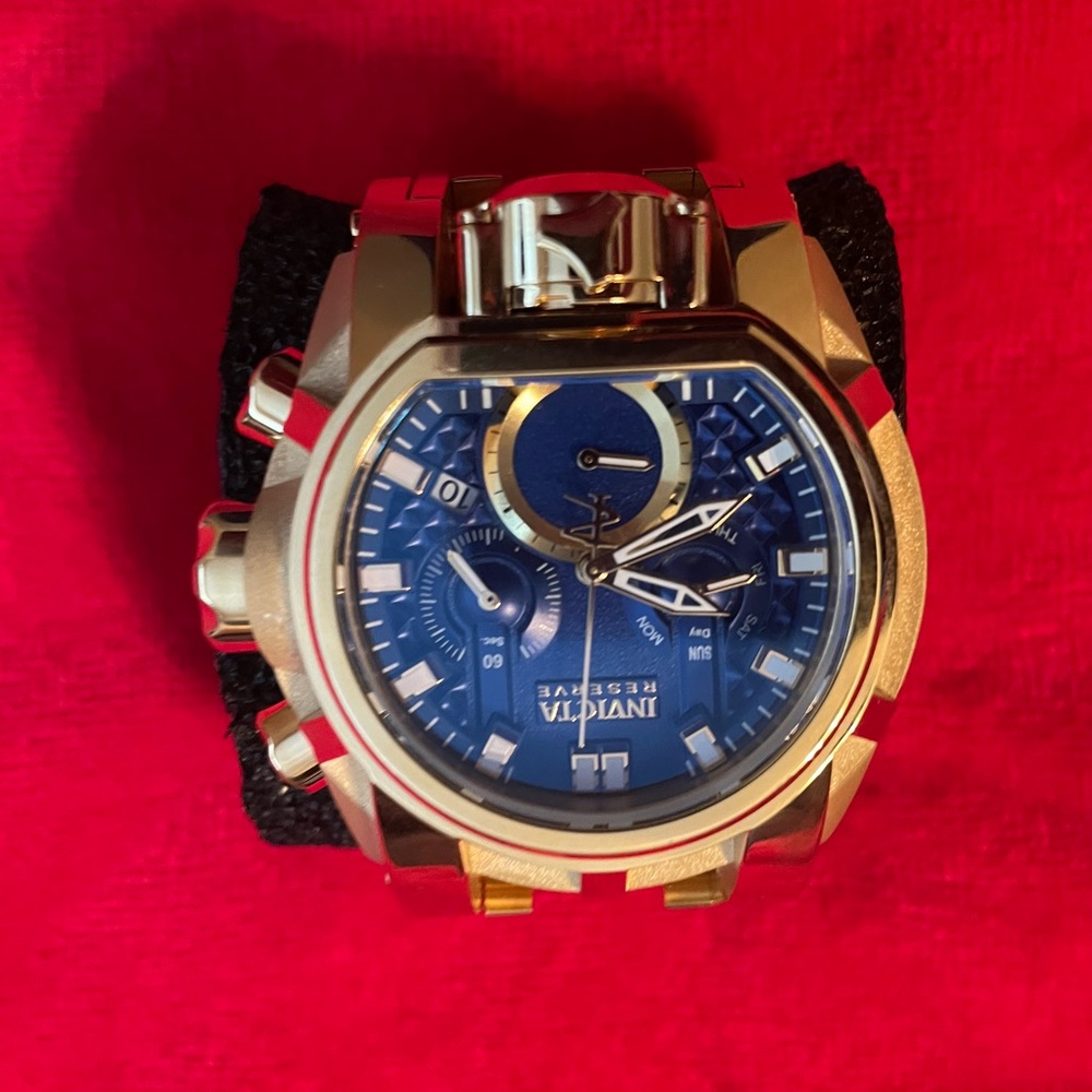 Reserve Chronograph Blue Dial Men's Watch